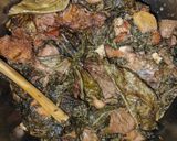 Foto langkah ke 4 dari resep Gudeg Daun Singkong Jogja Tanpa Daun Jati.