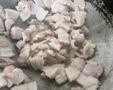 รูปขั้นตอนการทำที่ 3 ของ หมูผัดกะปิสะตอ