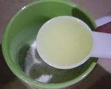 A picture of step 2 of Microwave vanilla mug cake.
