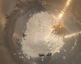 A picture of step 1 of Coconut pecan cinnamon rolls.