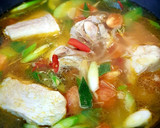 A picture of step 2 of Cod Fish With Cucumber Soup.