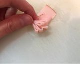 A picture of step 3 of Ham flower (Decoration idea for your lunchbox).
