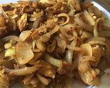 Stir fry Onion and egg (p5min, C8min) keto