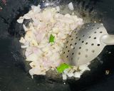 A picture of step 2 of Cabbage With Chana Dal.