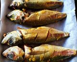 Foto langkah ke 4 dari resep Ikan Cakalang Goreng Oven.