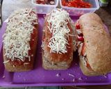 Töltött teljeskiörlésű veknik recept fázis 6 fotója