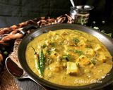 A picture of step 7 of Dhania Paneer (Coriander Paneer / Paneer in Coriander Gravy).