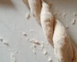 A picture of step 2 of Twisted Doughnuts.
