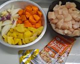 Foto langkah ke 1 dari resep Japanese Chicken Curry (Kare Ayam Ala Jepang).