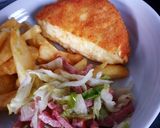 Une image de l'étape 7 de Camembert frit.