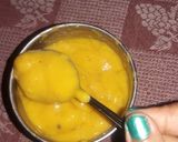 A picture of step 3 of Fresh Mango & Almond shake.