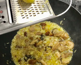 Foto del paso 2 de la receta: Vieiras en crema de setas y avellanas al aroma del tomillo