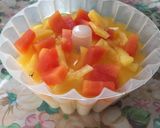Foto langkah ke 3 dari resep Pudding susu buah.