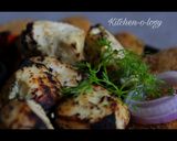 A picture of step 7 of Soya Kebab and Chicken Red Tikka and White Tikka Platter.