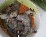 Foto langkah ke 3 dari resep Pepes Udang Telur.