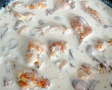 Foto del paso 7 de la receta: Alitas de pollo con salsa de castañas y portobello