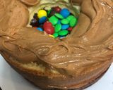 Foto del paso 2 de la receta: Torta unicornio con corazón de m&m... una sorpresa genial cuando la cortas!!