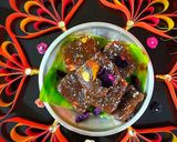 A picture of step 5 of Apple Banana Halwa.