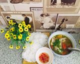 Hình bước làm 5 của món Canh cá khoai