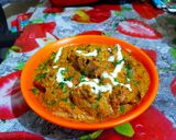 A picture of step 5 of Chicken Changezi.