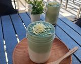 Foto langkah ke 9 dari resep Panna Cotta Matcha Pudding 2 Lapis ala Kafe 🍮💚.