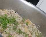 A picture of step 4 of Dal Masoor pulao.