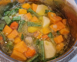 Foto del paso 3 de la receta: Puré de puerros, judías verdes y calabaza
