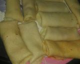 A picture of step 5 of Chicken spring roll.