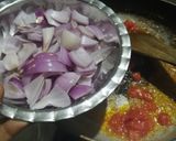 A picture of step 2 of Kadai paneer.