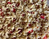 Une image de l'étape 3 de Crumble pommes fraises.