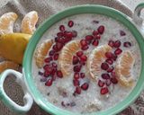 A picture of step 4 of Sago and Orange Kheer.