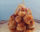 Foto del paso 15 de la receta: Croquembouche (masa choux y crema pastelera)