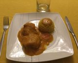 Foto del paso 5 de la receta: Pulpa de cerdo a la olla con mostaza y finas hierbas