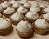 Diós linzer habkalappal /Nusslinzer mit Moussehut recept fázis 8 fotója