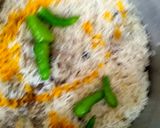A picture of step 4 of Mutton yakhni pulao.