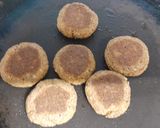A picture of step 4 of Isabgol paneer diet cutlet.