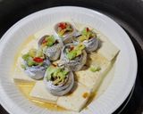 清蒸白帶魚捲的食譜步驟4照片