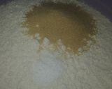 A picture of step 5 of Coconut chicken and soft layerd chapati.