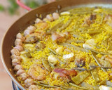 Foto del paso 5 de la receta: Paella de pollo, conejo y mandonguilles