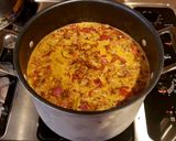 A picture of step 12 of Rockin' Bockin' Steak and Black Bean Soup.