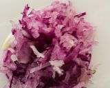 A picture of step 4 of Sharagwani Shing Nu Shaak (Moringa curry).