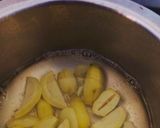 A picture of step 2 of Aam panna.