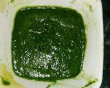 A picture of step 3 of Palak coriander Dhokla.