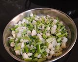 A picture of step 1 of Garlic Paratha.