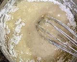 A picture of step 2 of Eggless honey cake.