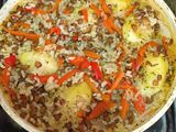 Lentejas sin carne