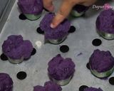 Foto langkah ke 9 dari resep Apem Mangkok Ubi Ungu.