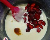 A picture of step 3 of Strawberry Ice Cream.