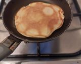 Une image de l'étape 6 de Pancakes jambon et comté.