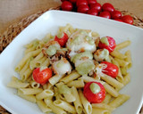 Foto del paso 11 de la receta: Macarrones con sepietas y salsa de brócoli y nueces